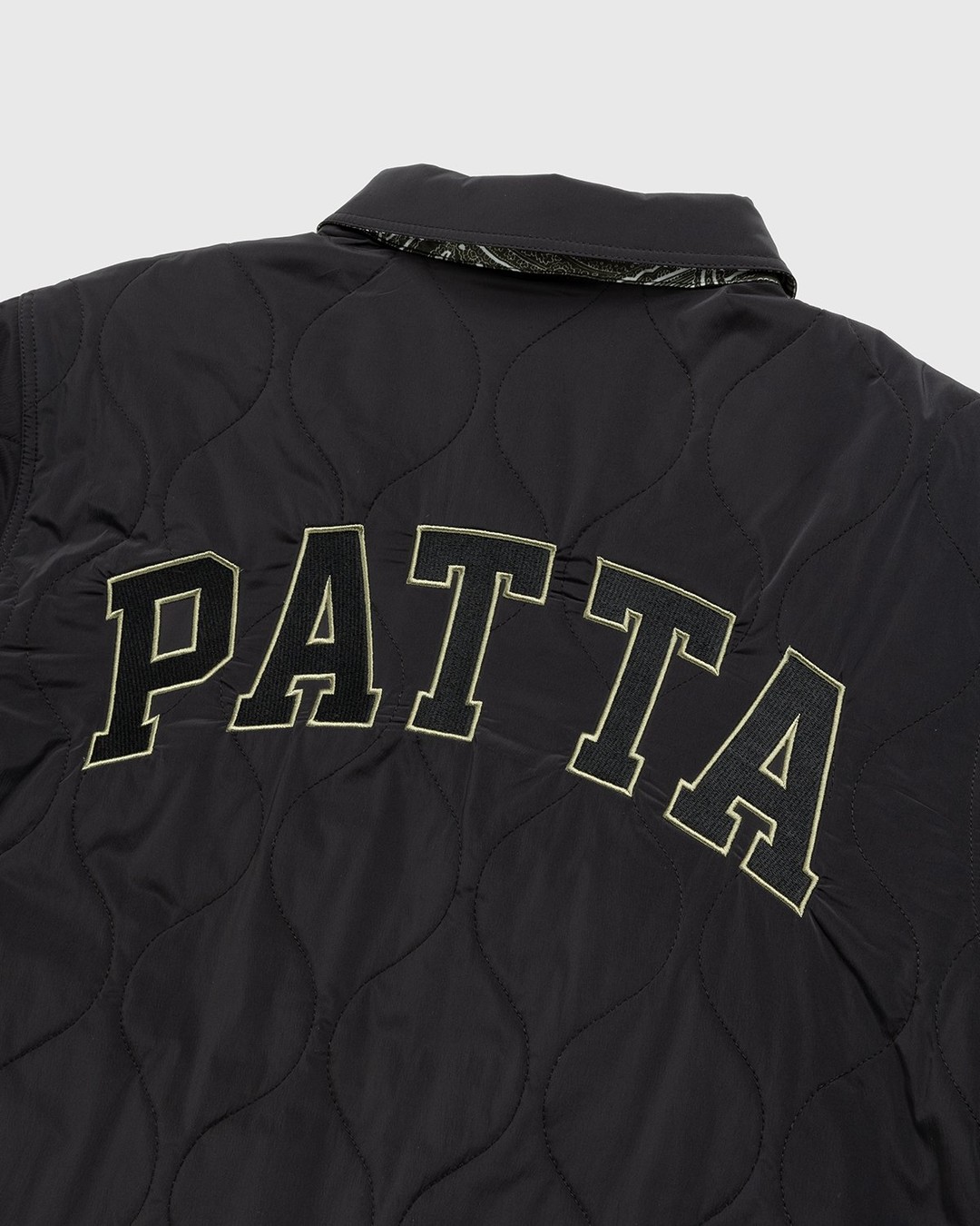 Patta – Paisley Reversible Jacket Black Paisley - Outerwear - Black - Image 8