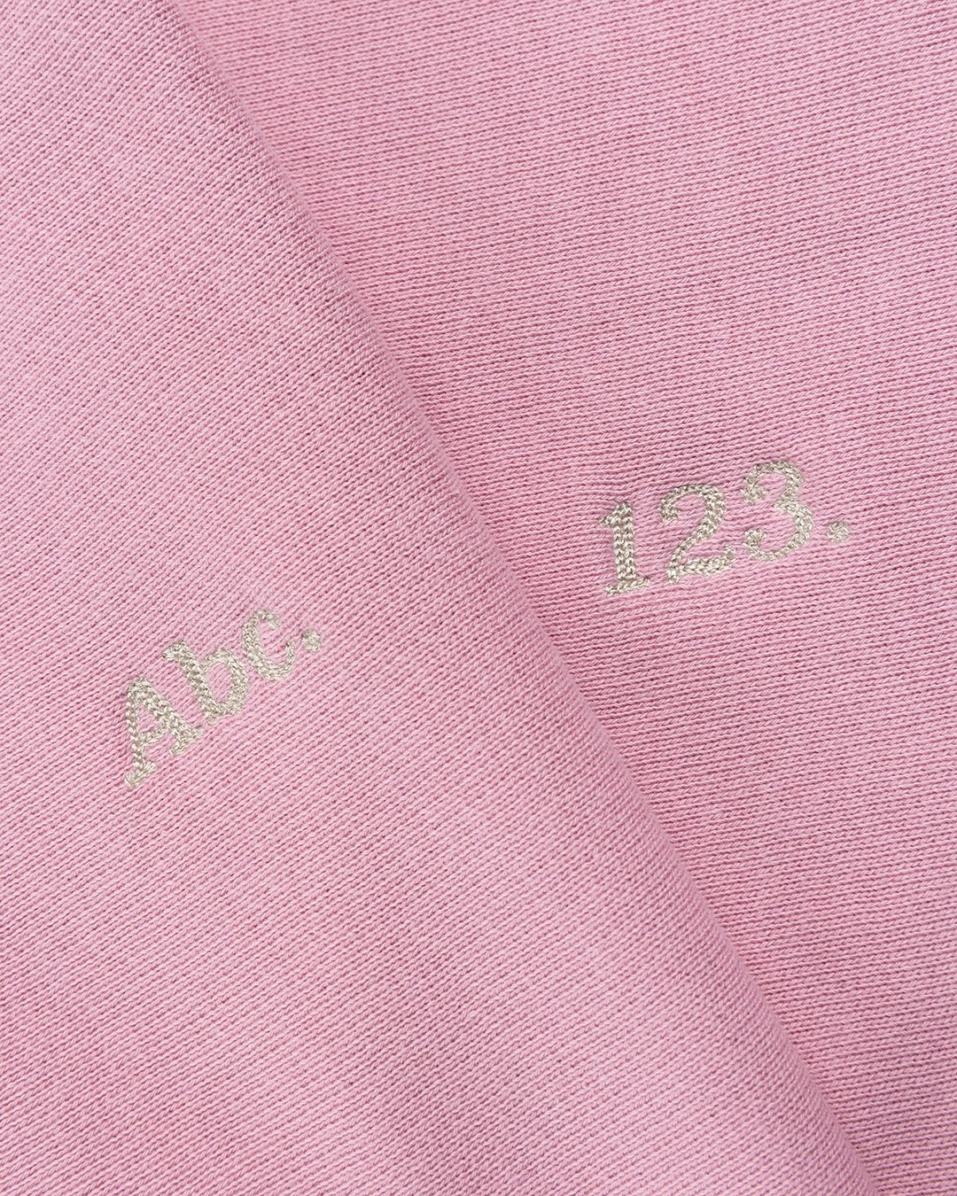 Abc. – French Terry Sweatpants Morganite - Pants - Pink - Image 6