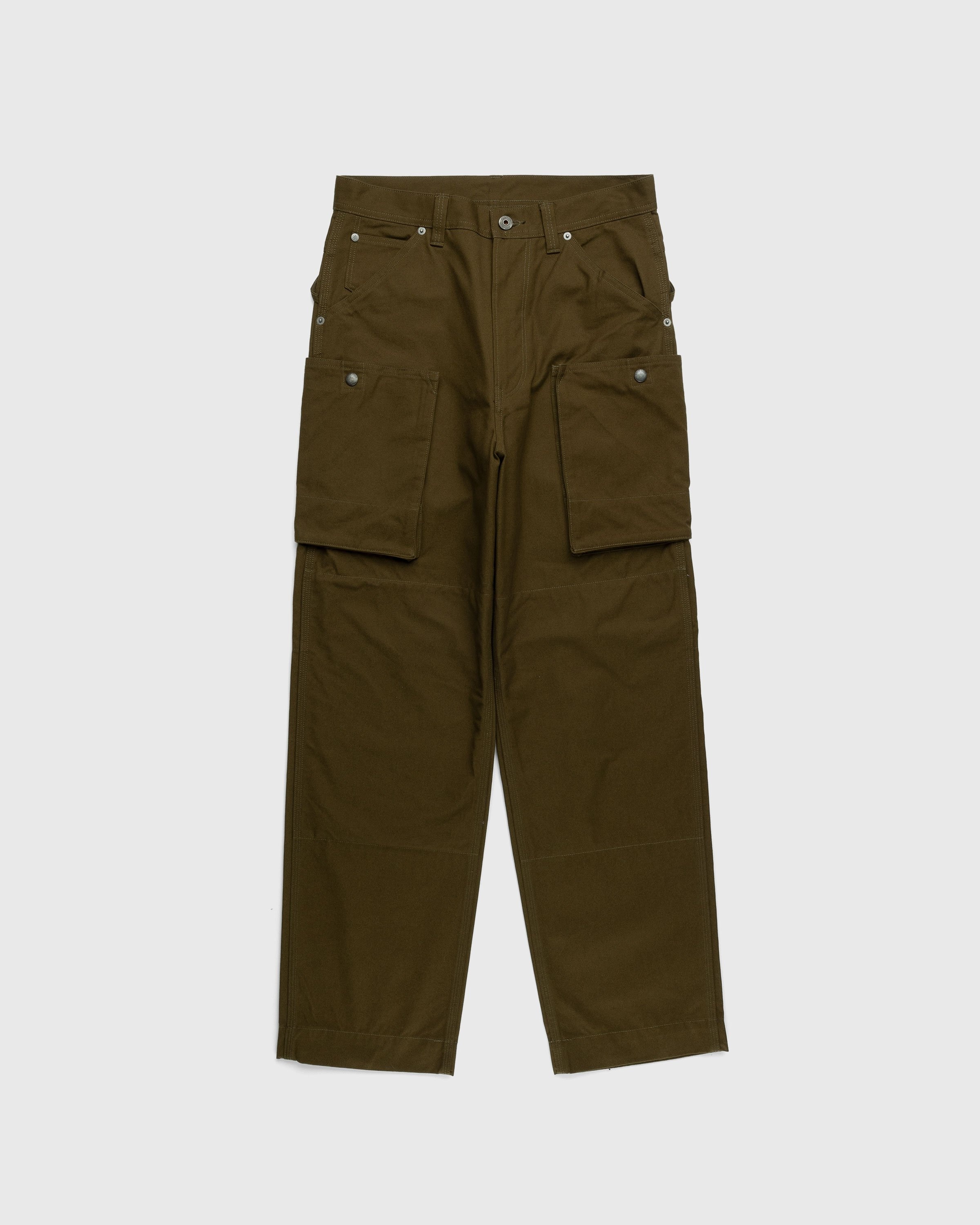 Snow Peak – Takibi Canvas Pants Olive Green | Highsnobiety Shop