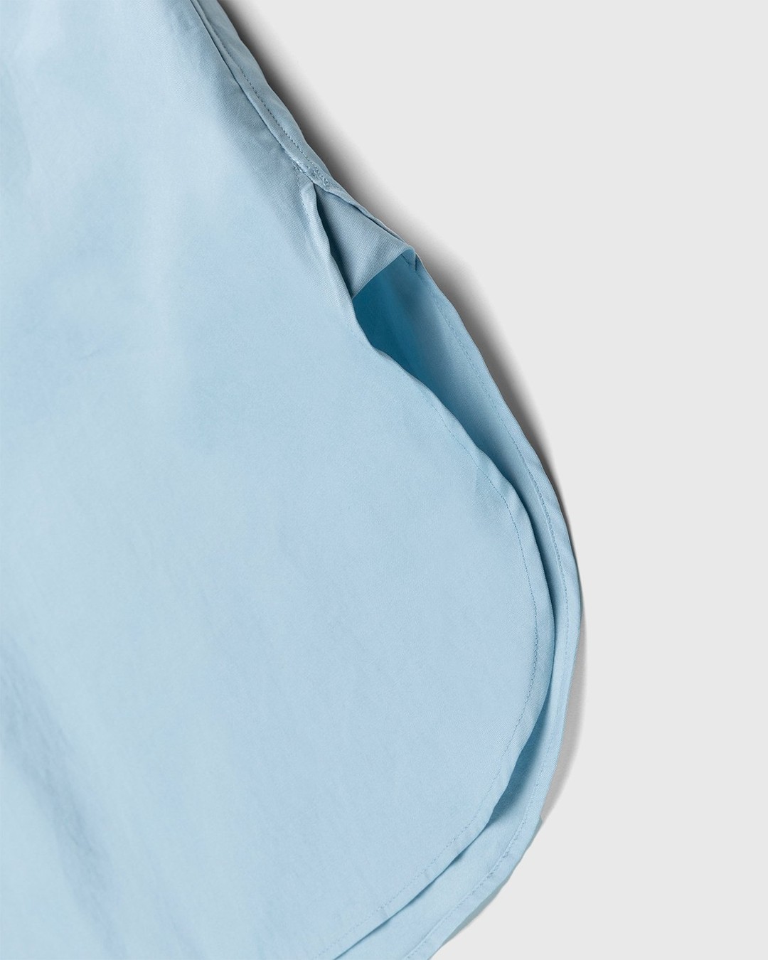 Auralee – Twill Shirt Blue - Longsleeve Shirts - Blue - Image 5