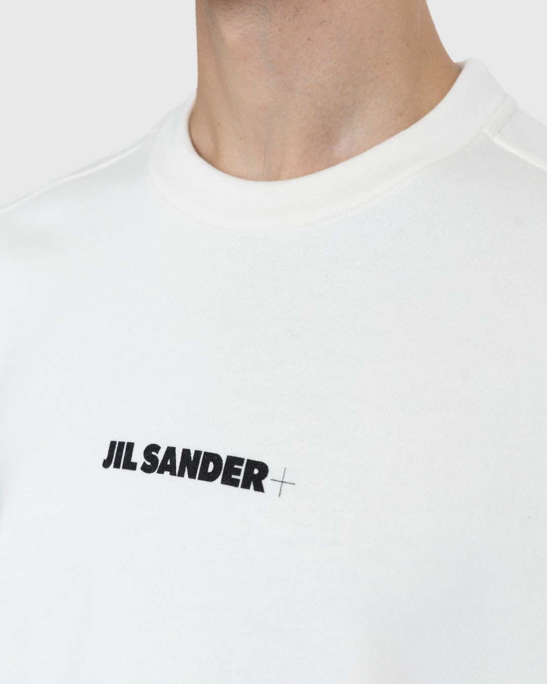 Jil Sander – Logo Sweatshirt Beige - Sweats - Beige - Image 5