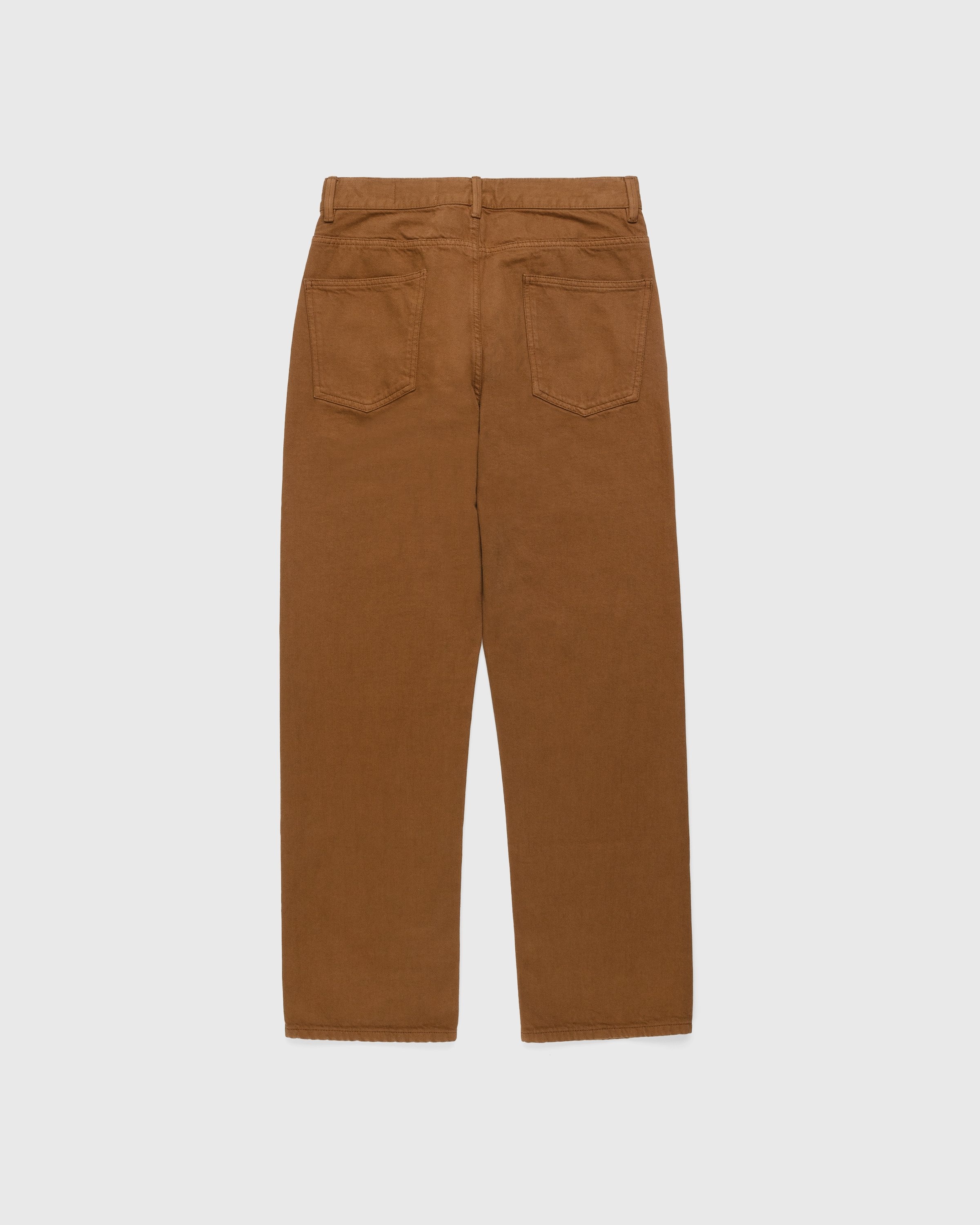 Lemaire – Seamless Jeans Brown - Denim - Brown - Image 2