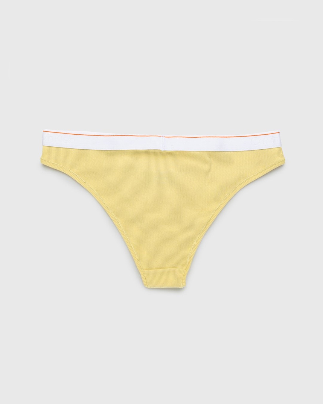 Heron Preston x Calvin Klein – Womens High Waisted Tanga Pale Yellow