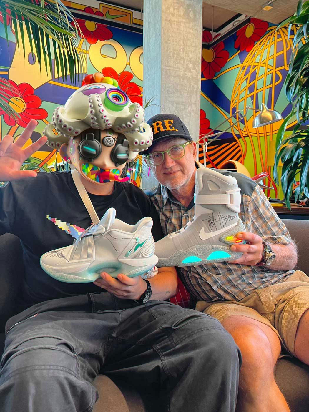 RTFKT Co-founded Zaptio with Nike sneaker designer Tinker Hatfield