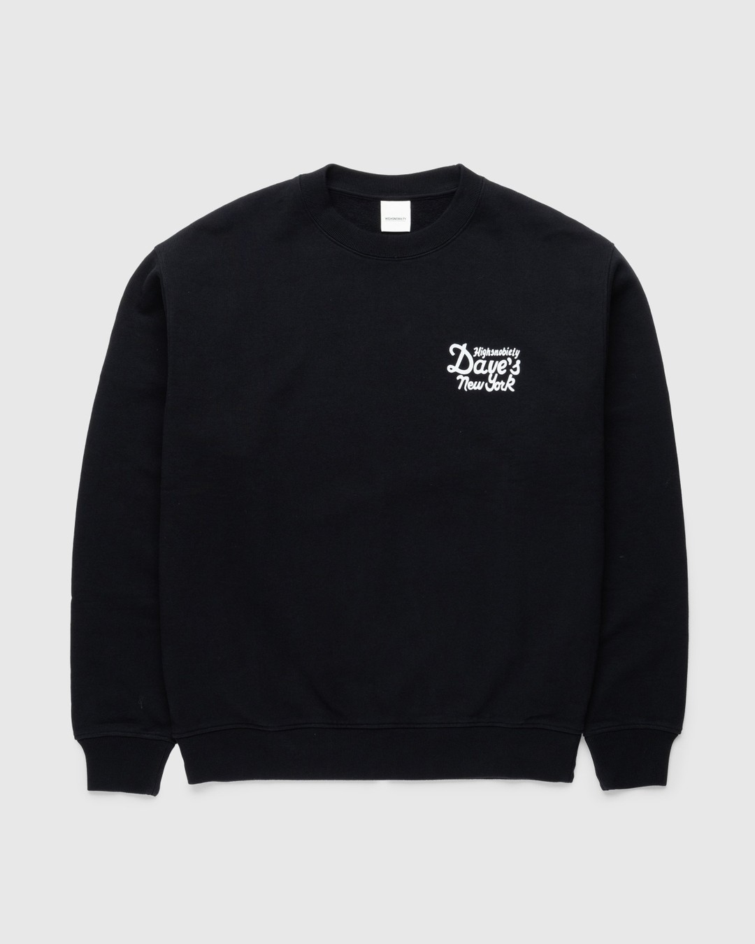 Dave's New York x Highsnobiety – Crewneck Black  - Sweats - Black - Image 2