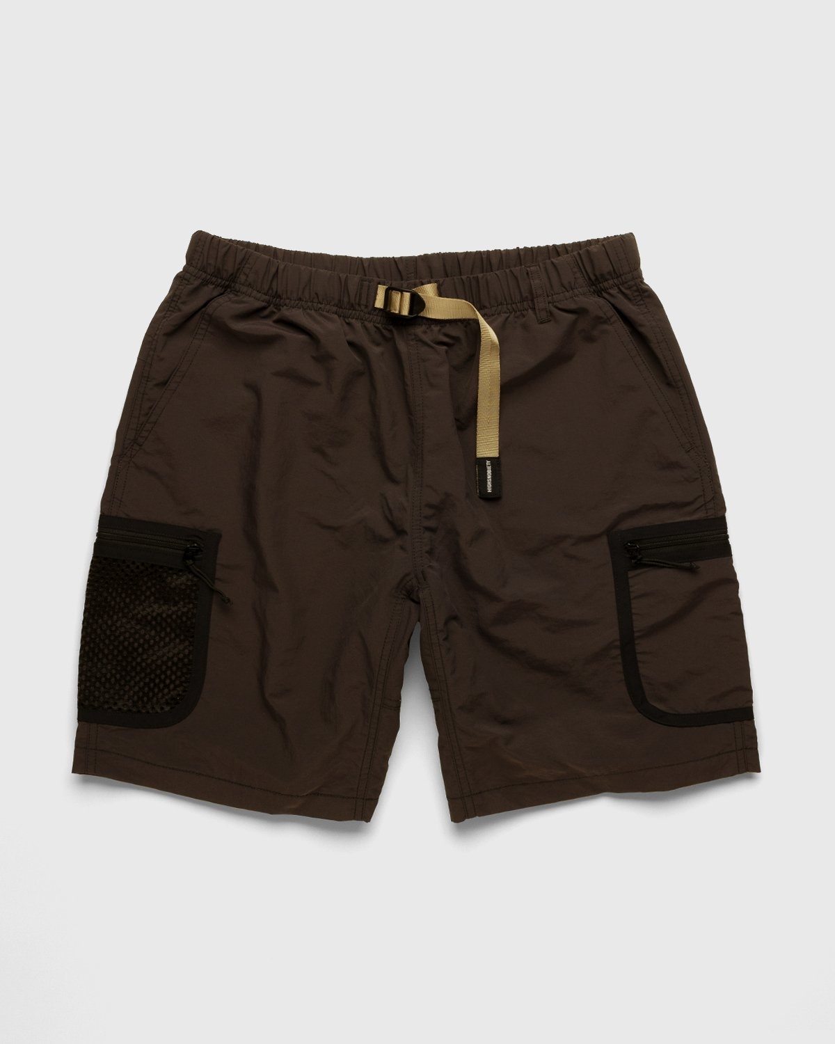 Gramicci x Highsnobiety – Shorts Brown - Shorts - Brown - Image 1