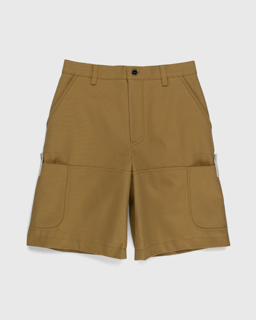 JACQUEMUS – Le Short Giardino Dark Beige - Shorts - Beige - Image 1