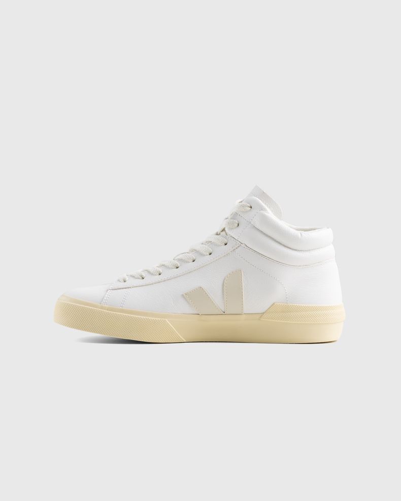 Veja White Calf Leather Bos Taurus Sneakers main image 0