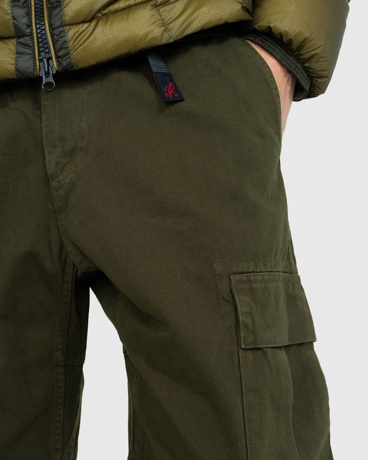 Diesel drop-crotch cargo trousers - Green