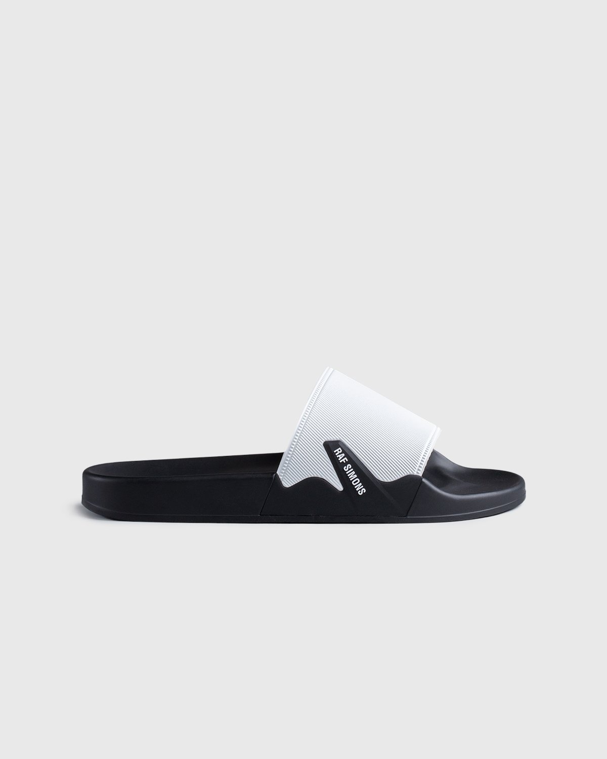 Raf Simons – Astra White/Black - Slides - White - Image 1