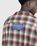 Maison Margiela – Oversized Check Wool Button-Down Shirt Multi - Shirts - Pink - Image 4