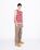 Highsnobiety HS05 – Alpaca Fuzzy Wave Sweater Vest Pale Rose/Red - Knitwear - Multi - Image 4