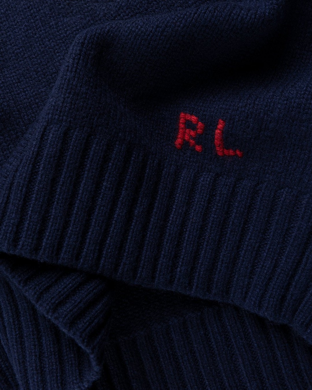 Ralph Lauren – Yankees Bear Sweater Navy - Knitwear - Blue - Image 4