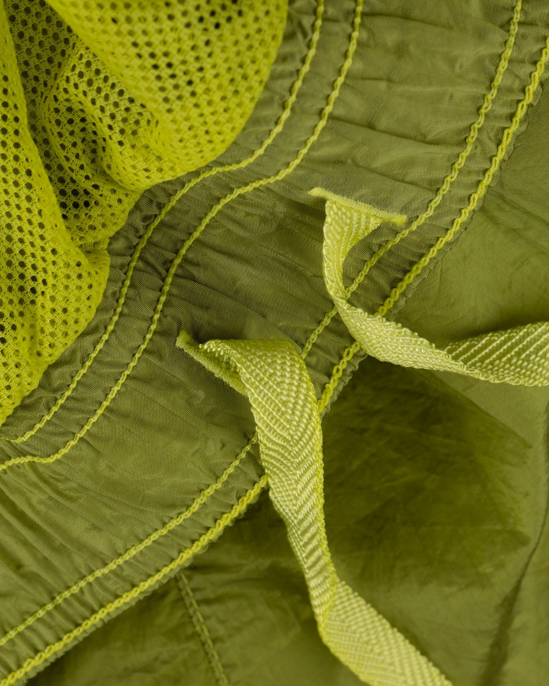Stone Island – B0243 Nylon Metal Swim Shorts Lemon - Shorts - Yellow - Image 4