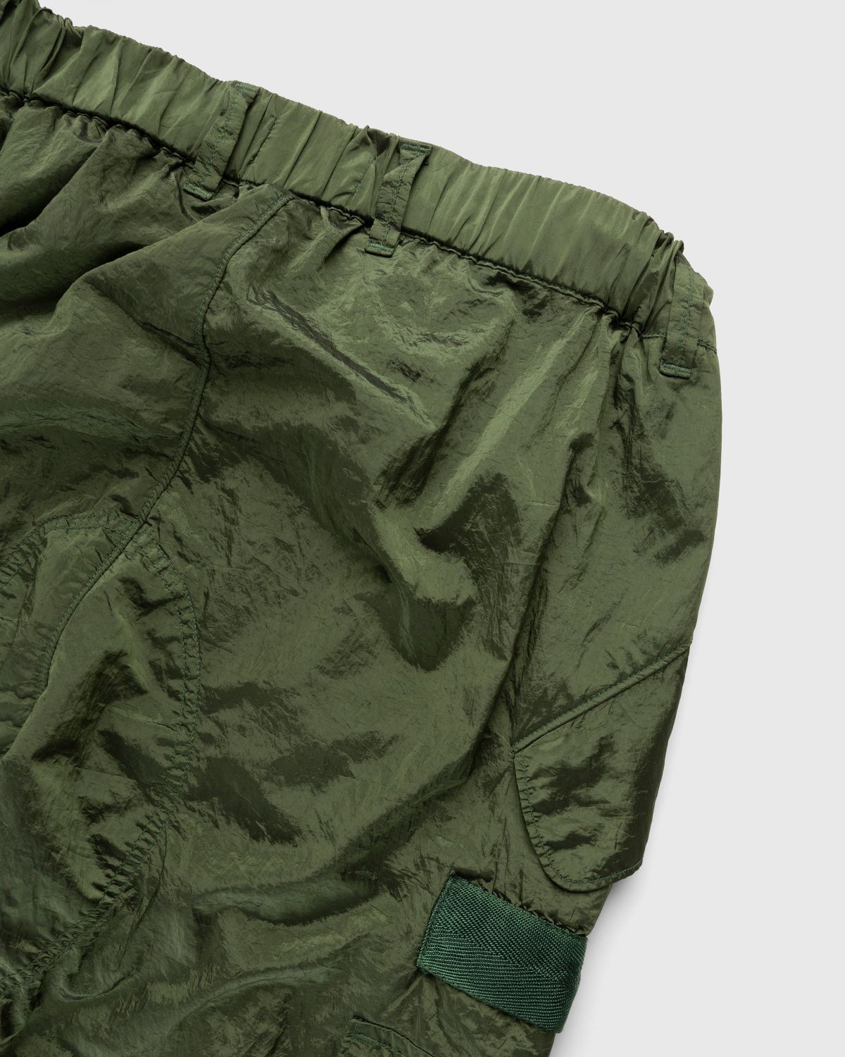 Stone Island – Nylon Metal Cargo Pants Olive - Pants - Green - Image 5