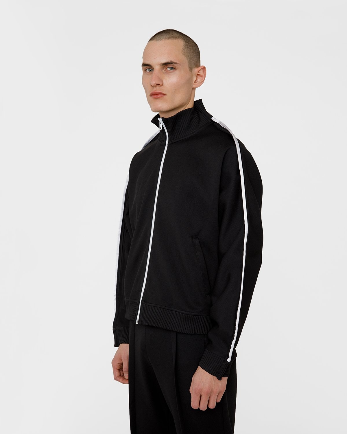 Maison Margiela – Track Jacket - Outerwear - Black - Image 7