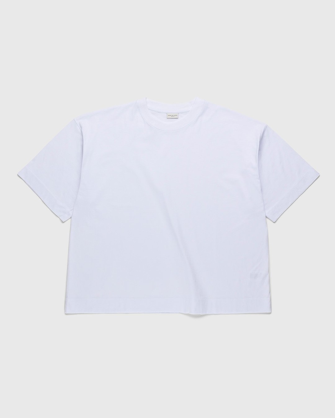 Dries van Noten – Hen Oversized T-Shirt White - Tops - White - Image 2