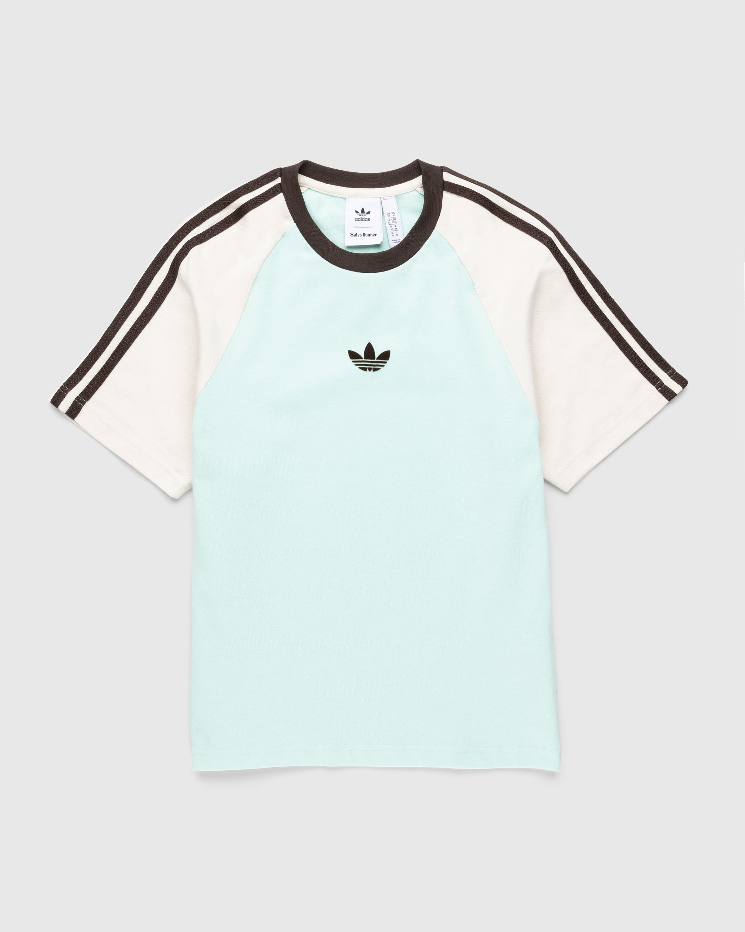 Adidas x Wales Bonner – Organic Cotton Tee Clear Mint - T-shirts - Green - Image 1
