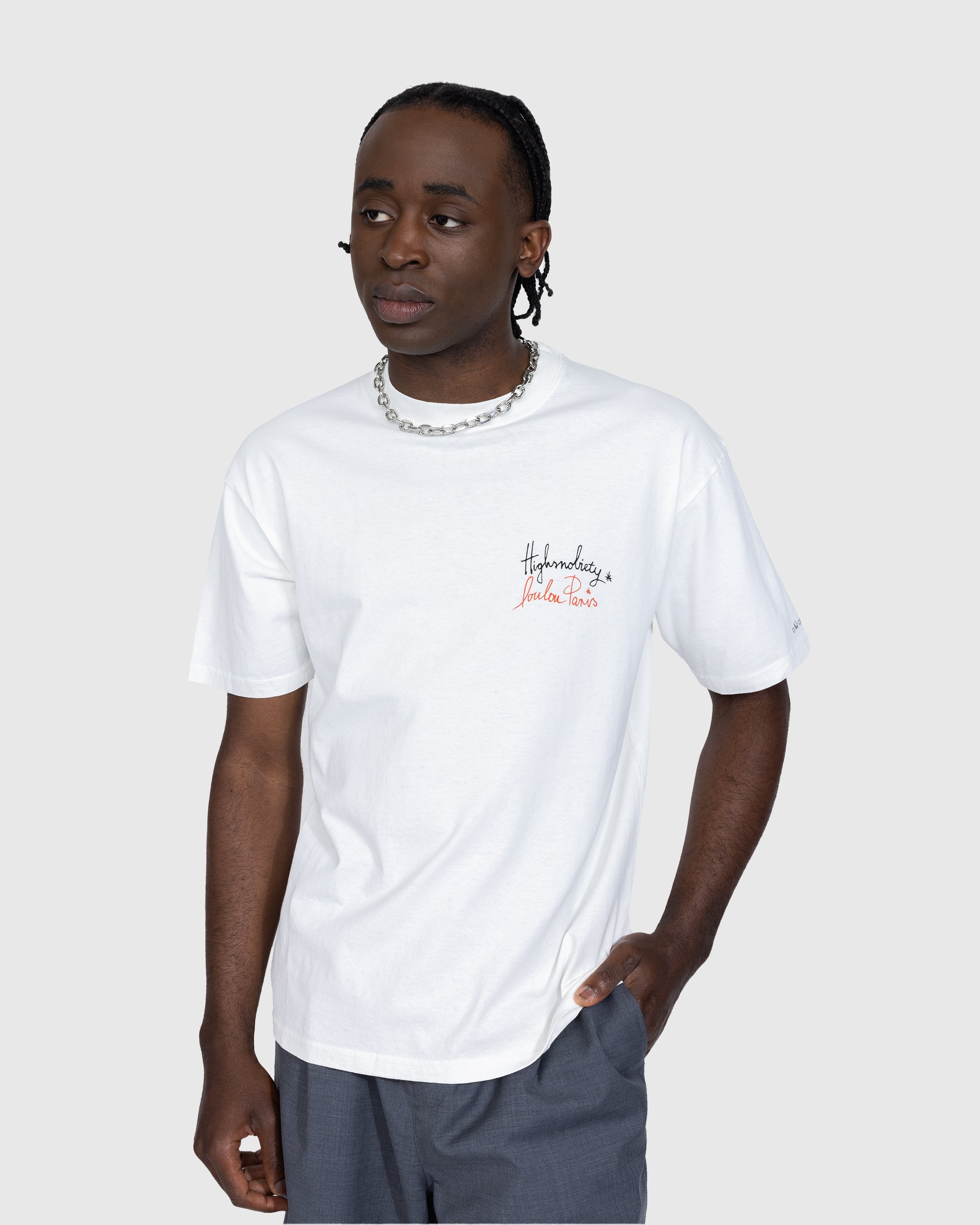 T-shirt blanc homme