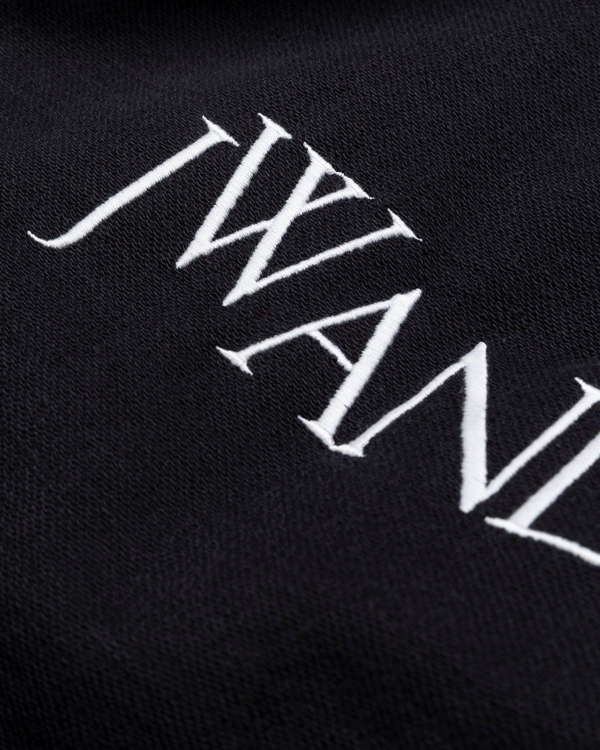 J.W. Anderson – Inside Out Contrast Sweatshirt Black - Sweats - Black - Image 6