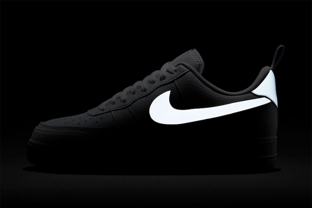Nike Air Force 1 reflective swoosh