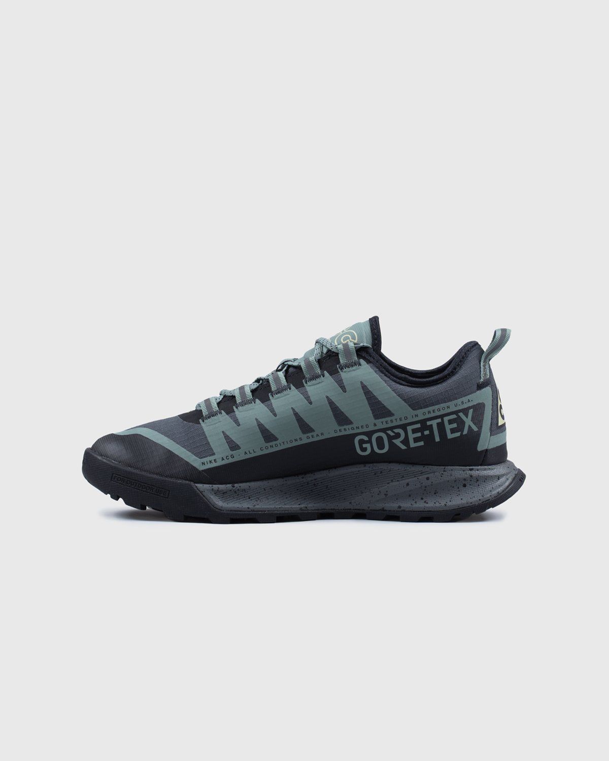 Nike ACG – Air Nasu Gore-Tex Green - Low Top Sneakers - Black - Image 4