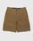 Banned Houndstooth Shorts Brown