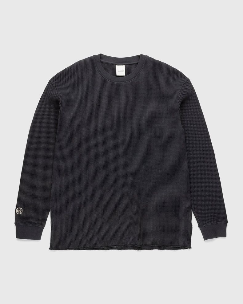 Highsnobiety – Thermal Staples Long Sleeve Black