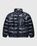 Diamond Stitch Down Jacket Black