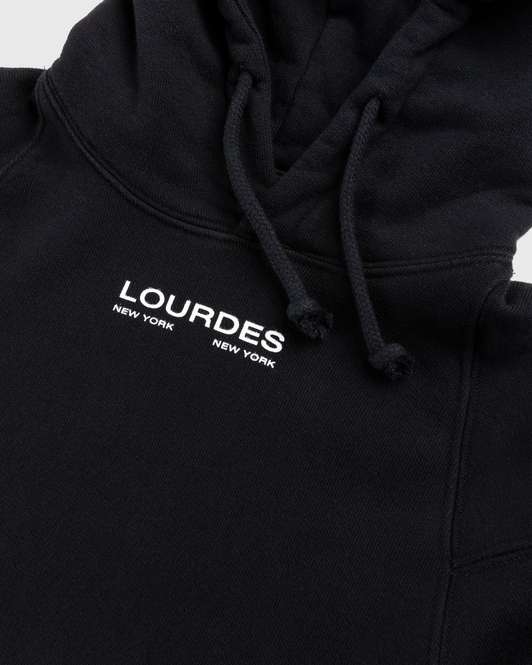 Lourdes New York – Basic Hoodie Black - Sweats - Black - Image 5