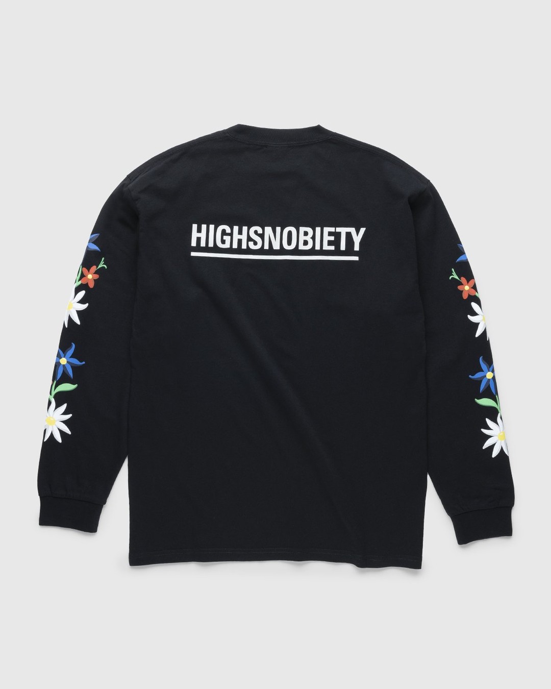 Highsnobiety – GATEZERO Alpine Flowers Longsleeve Black - Longsleeves - Black - Image 2