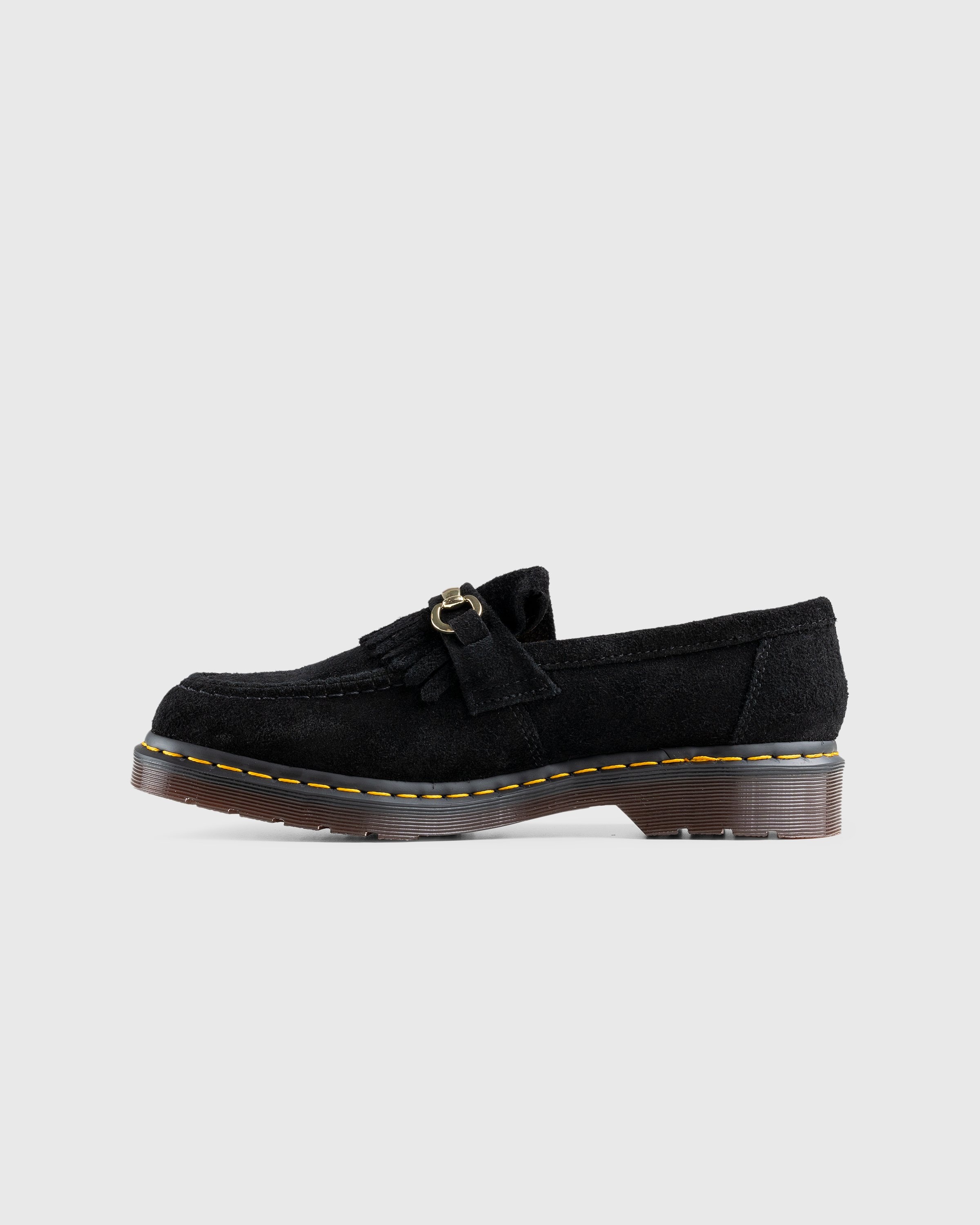 Dr. Martens – Adrian Snaffle Suede Loafers Black Desert Oasis Suede Gum ...