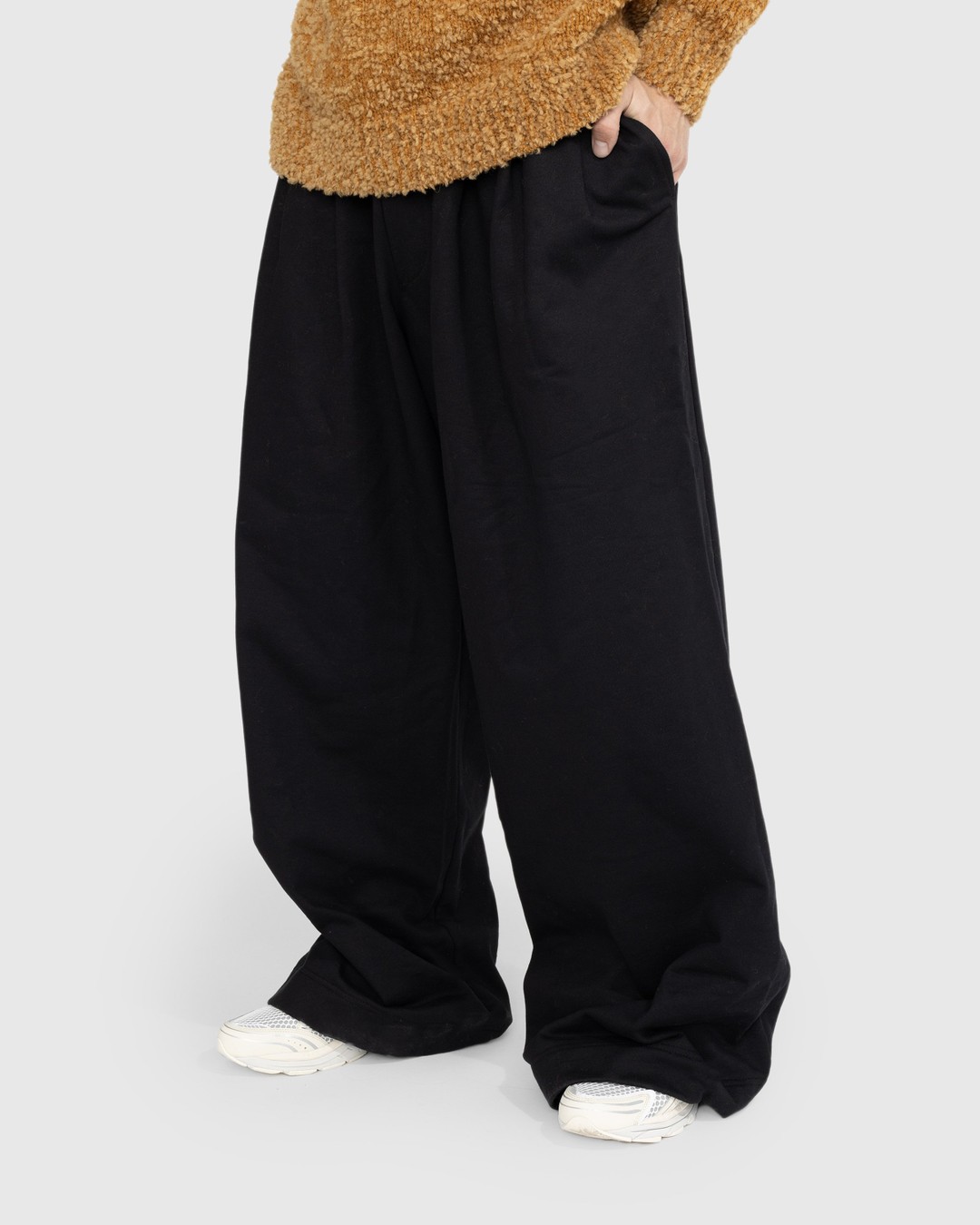 Dries van Noten – Hama Cotton Jersey Pants Black - Tops - Black - Image 2