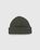Stone Island – Ribbed Wool Beanie Olive - Hats - Green - Image 2