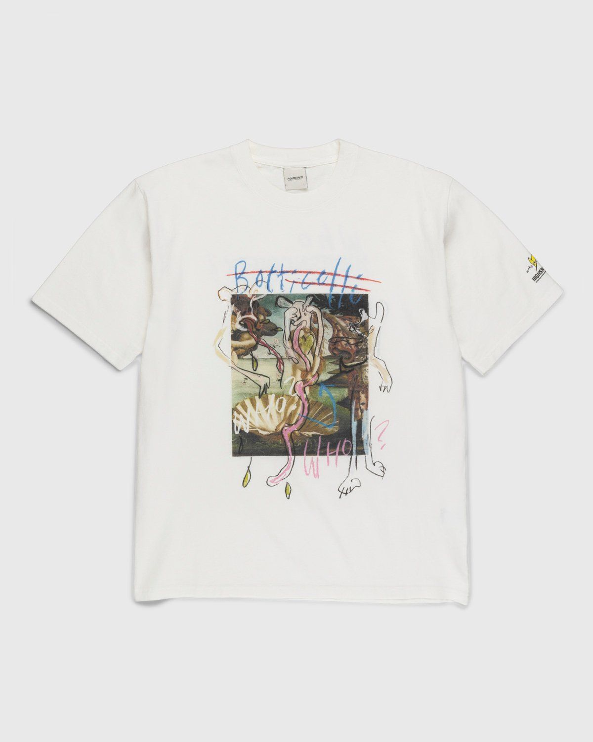 Simon Fujiwara x Highsnobiety – Birth Of Venus T-Shirt White - T-shirts - White - Image 1