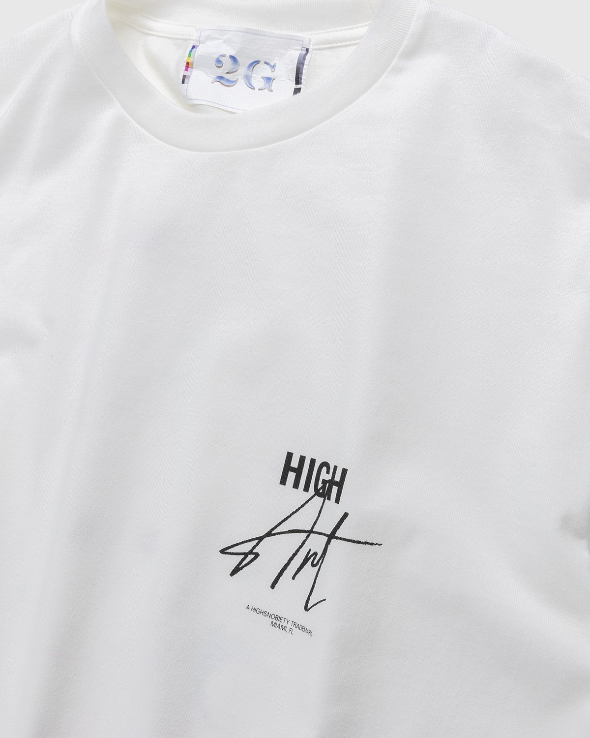 Nanzuka x Roby x Highsnobiety – Graphic T-Shirt White - Tops - White - Image 3