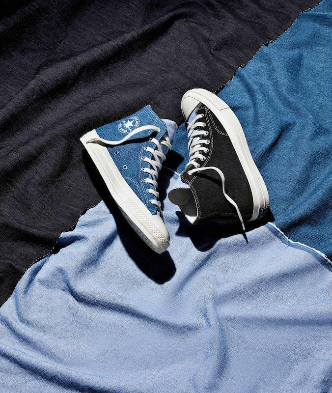 converse renew tri panel denim chuck 70 Converse Chuck 70 sustainability
