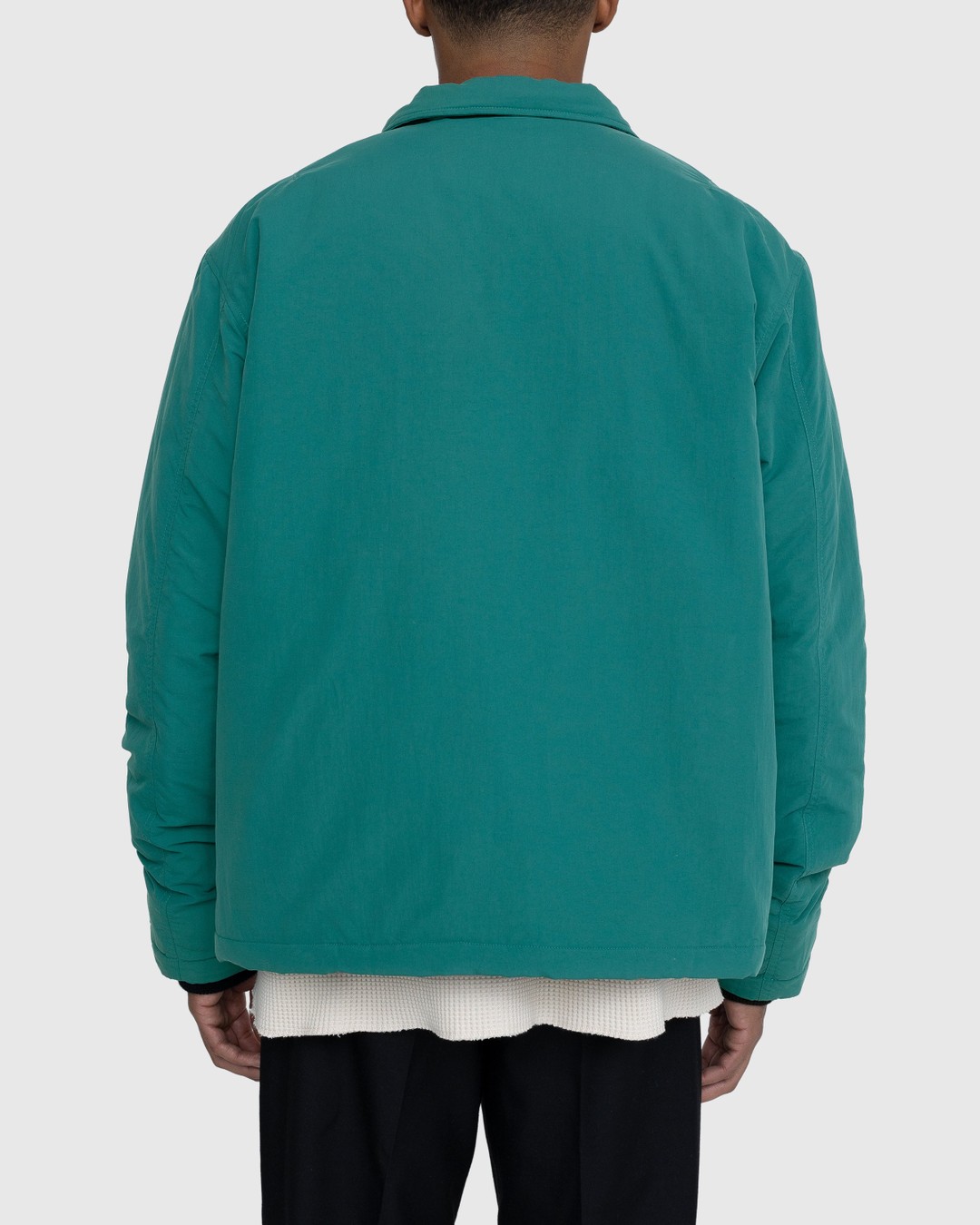 Highsnobiety – Insulated Coach Jacket Sea Green - Outerwear - Green - Image 3