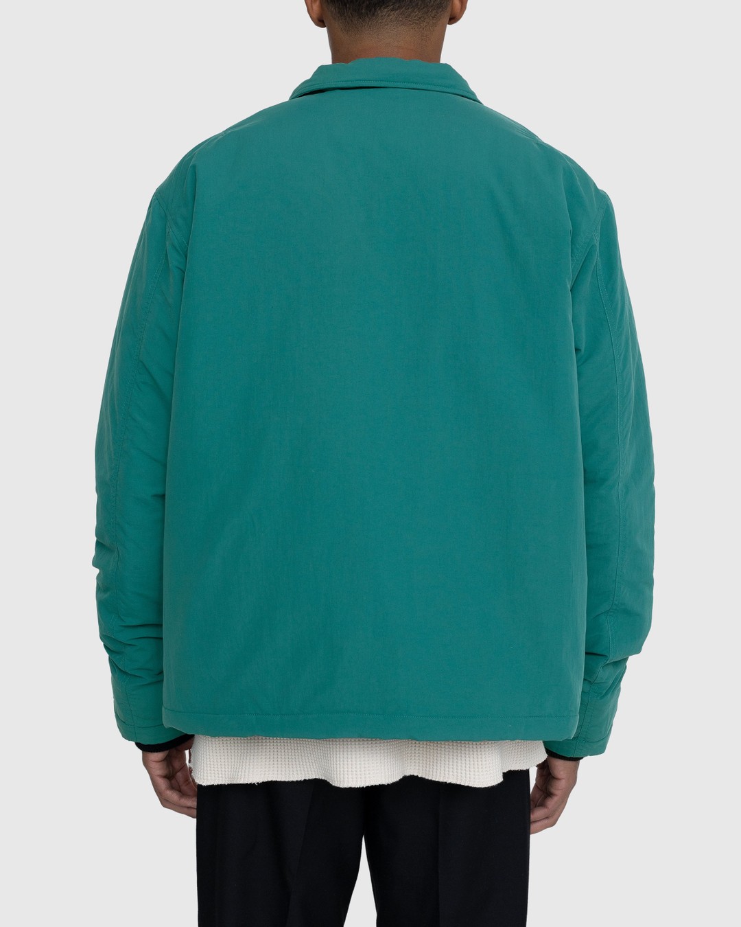 Highsnobiety – Insulated Coach Jacket Sea Green - Outerwear - Green - Image 3