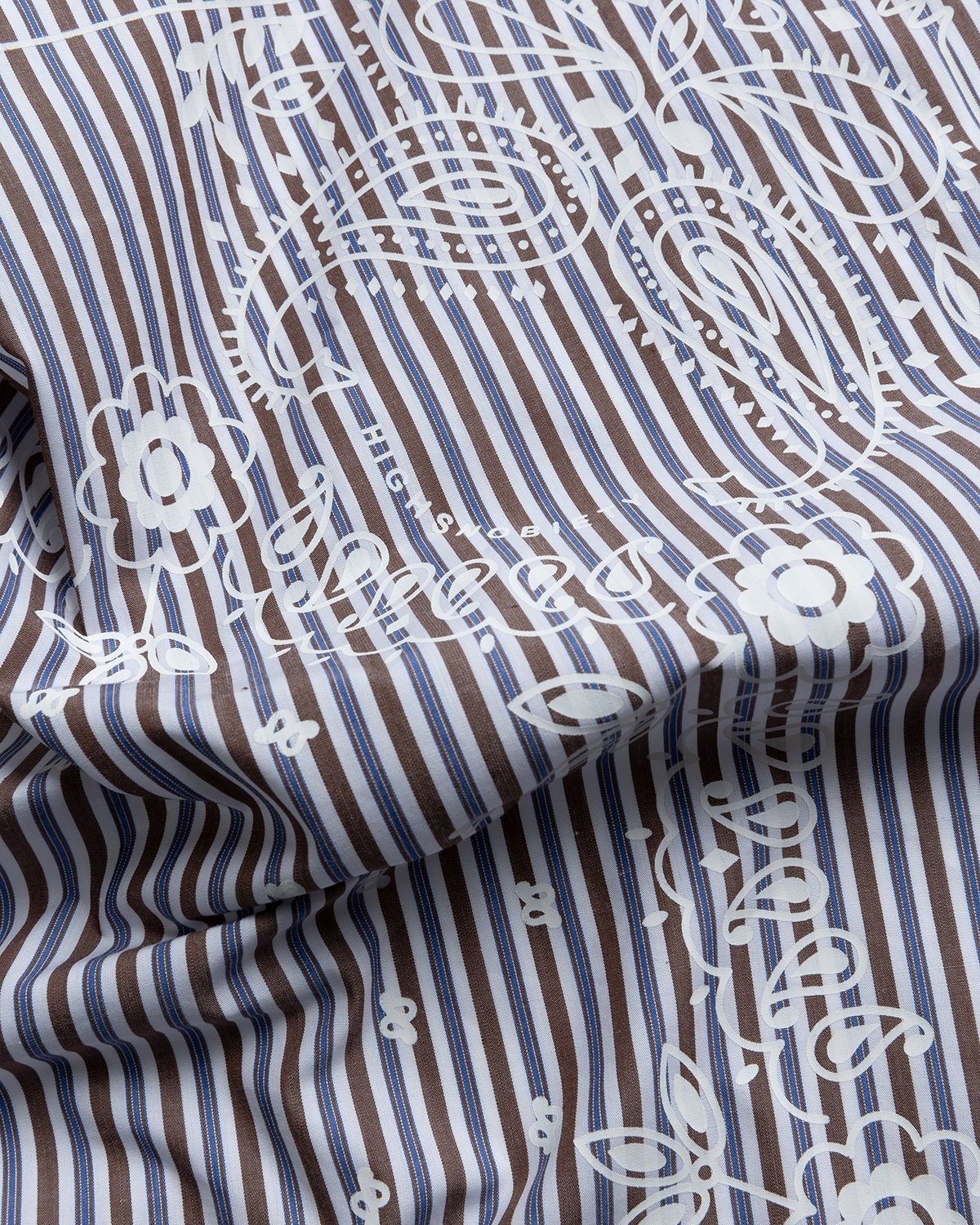 Highsnobiety – Shirting Bandana Brown - Scarves - Brown - Image 6