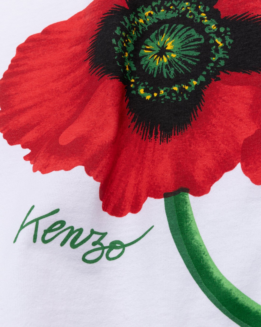 Kenzo – Poppy T-Shirt White - Tops - White - Image 5