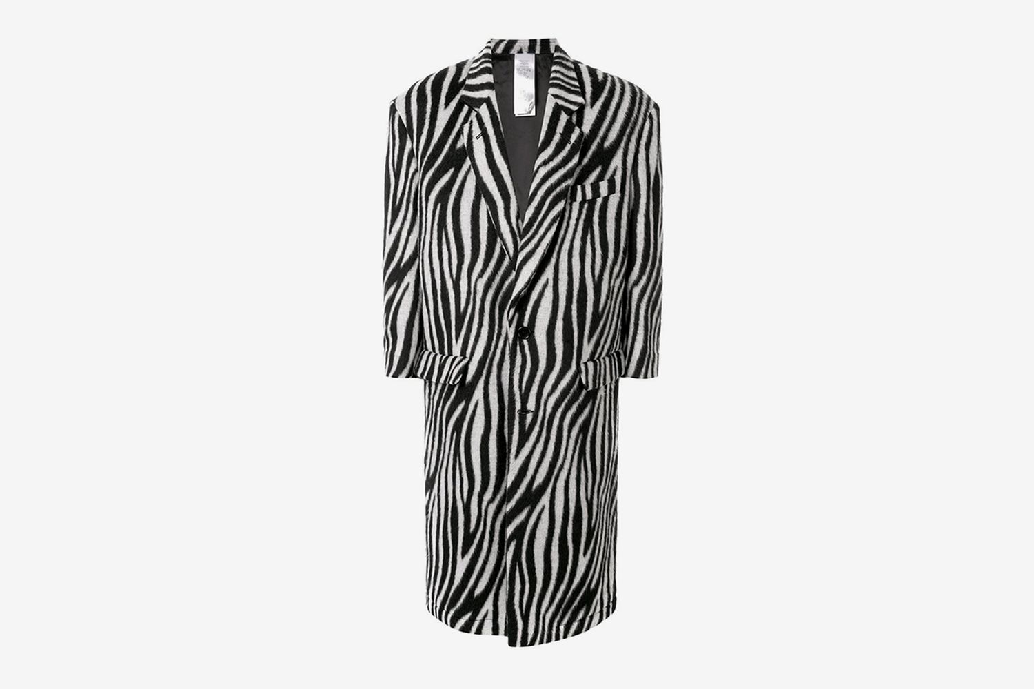 Zebra Pattern Coat
