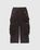 JACQUEMUS – Le Cargo Croissant Dark Brown - Pants - Brown - Image 1