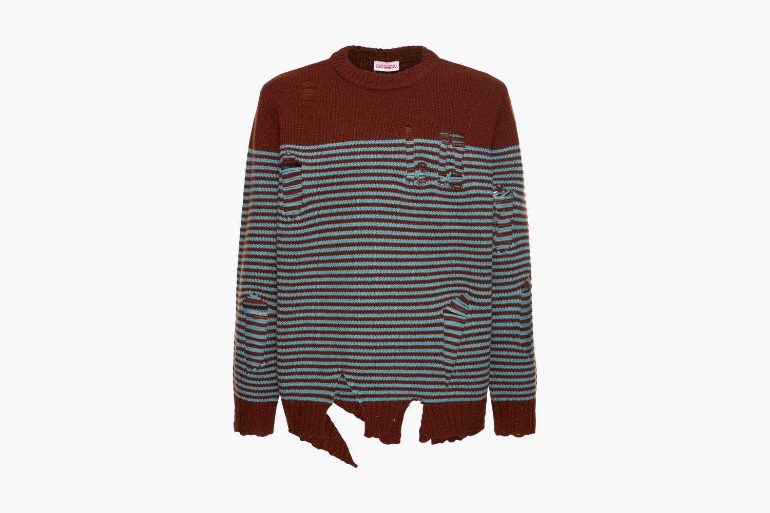 Distressed Wool Sweater