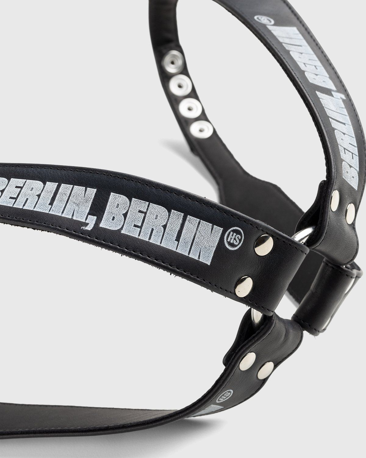 Highsnobiety x Butcherei Lindinger – Harness X-Back Sewn Black - Accessories - Black - Image 2