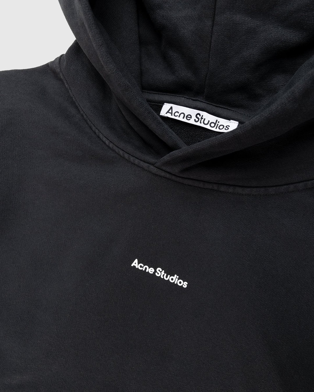 Acne Studios – Hoodie Black - Sweats - Black - Image 3