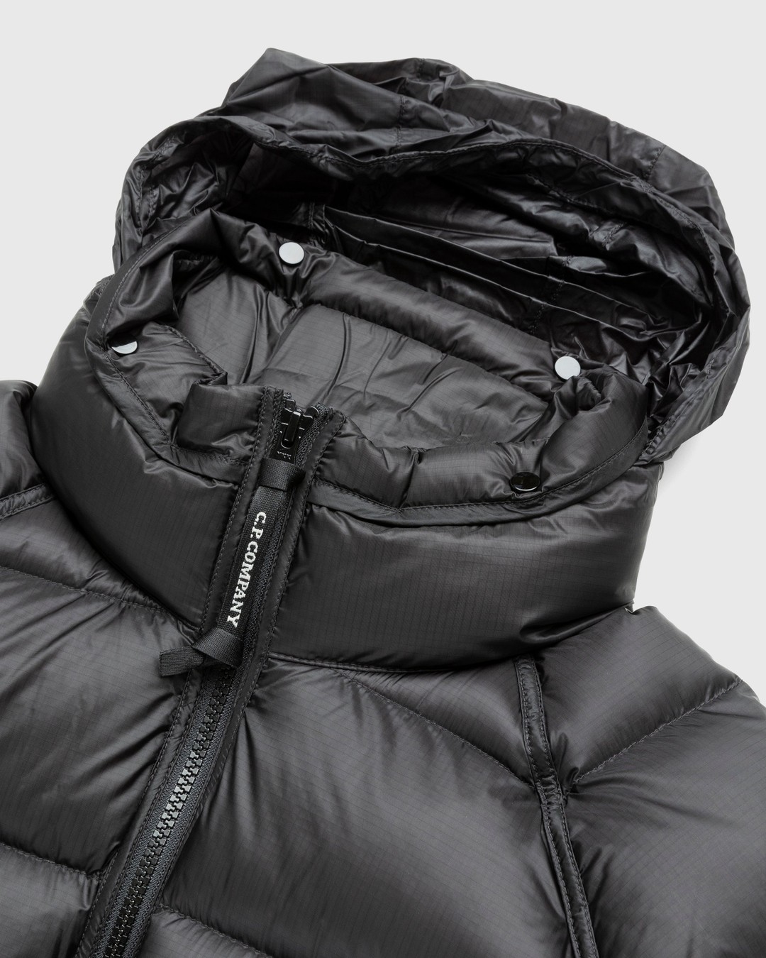 C.P. Company DD Shell Hooded Down Jacket Black Highsnobiety Shop