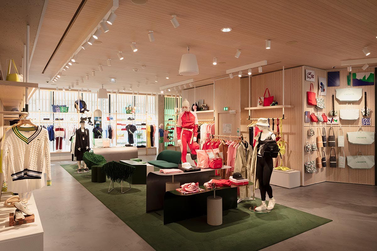 Lacoste Opens des Champs-Élysées Store