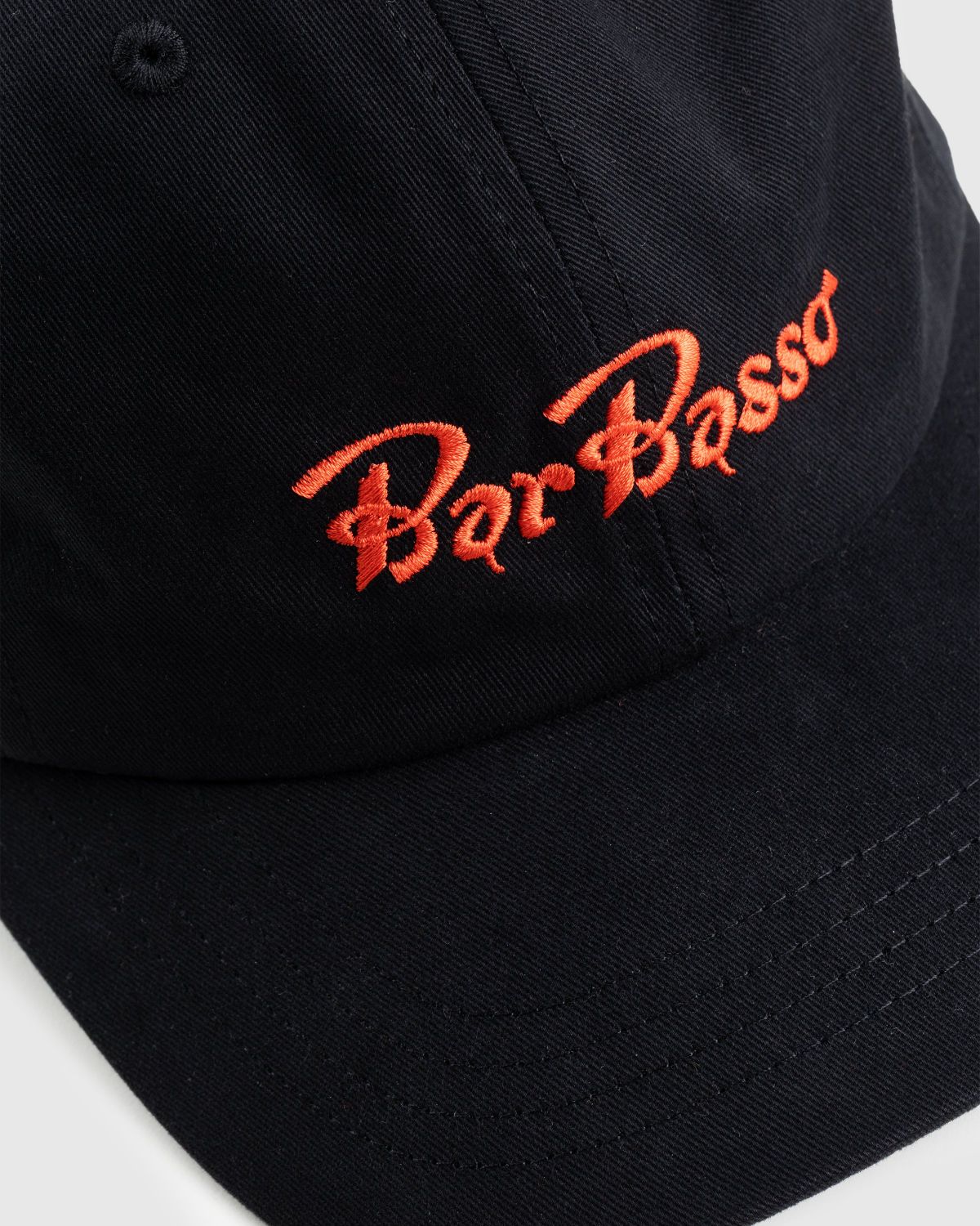 Bar Basso x Highsnobiety – Logo Cap Black - Hats - Black - Image 4