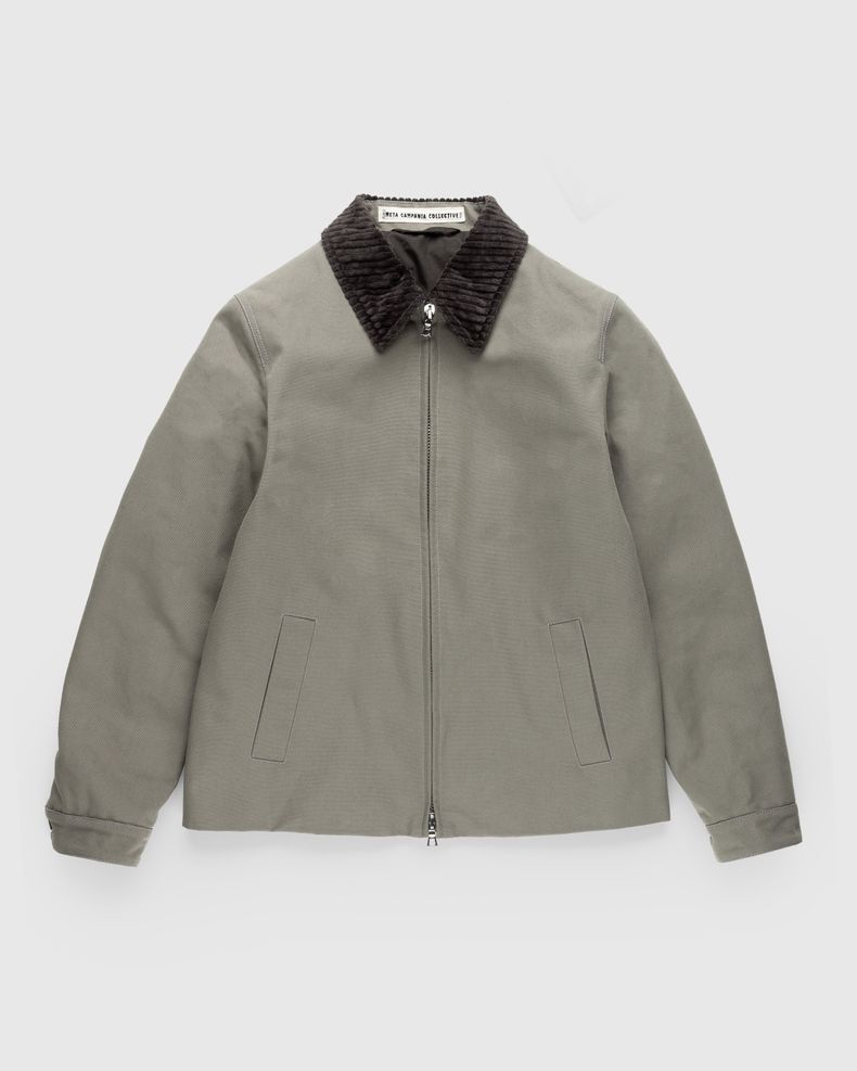 Owen Zip-Up Jacket Weimaraner Grey